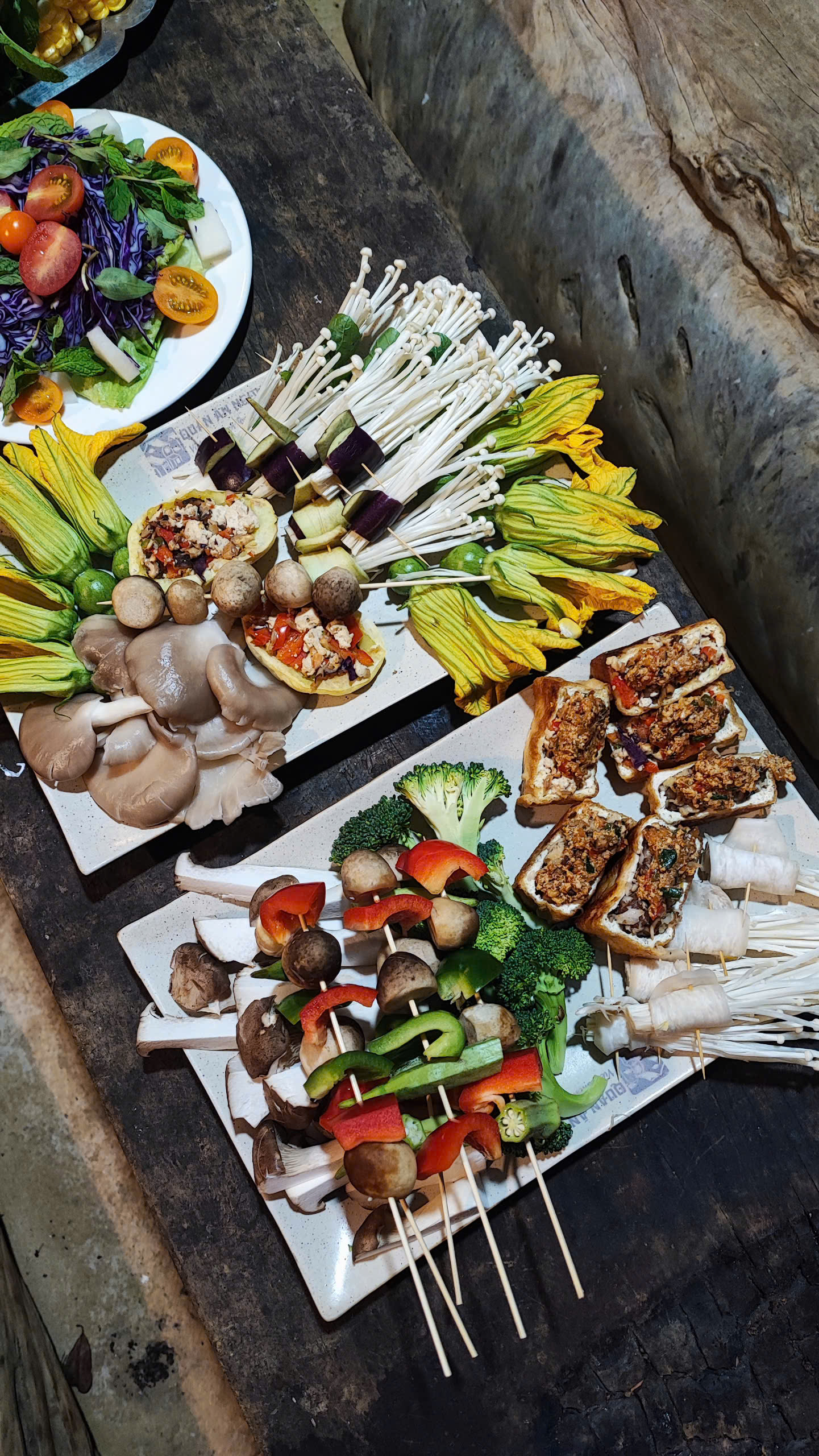Set BBQ tại Tổ Chim Ri Homestay
